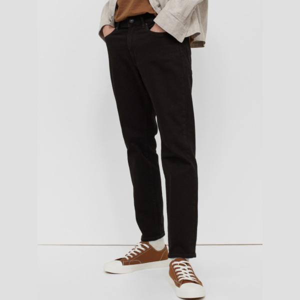 H&M Men Black Regular Jeans